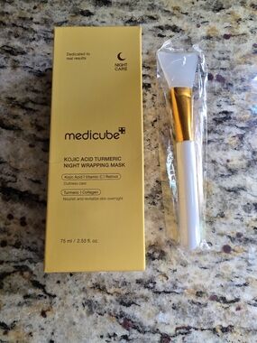 Medicube Kojic Acid Turmeric Night Wrapping Mask - Made In Korea